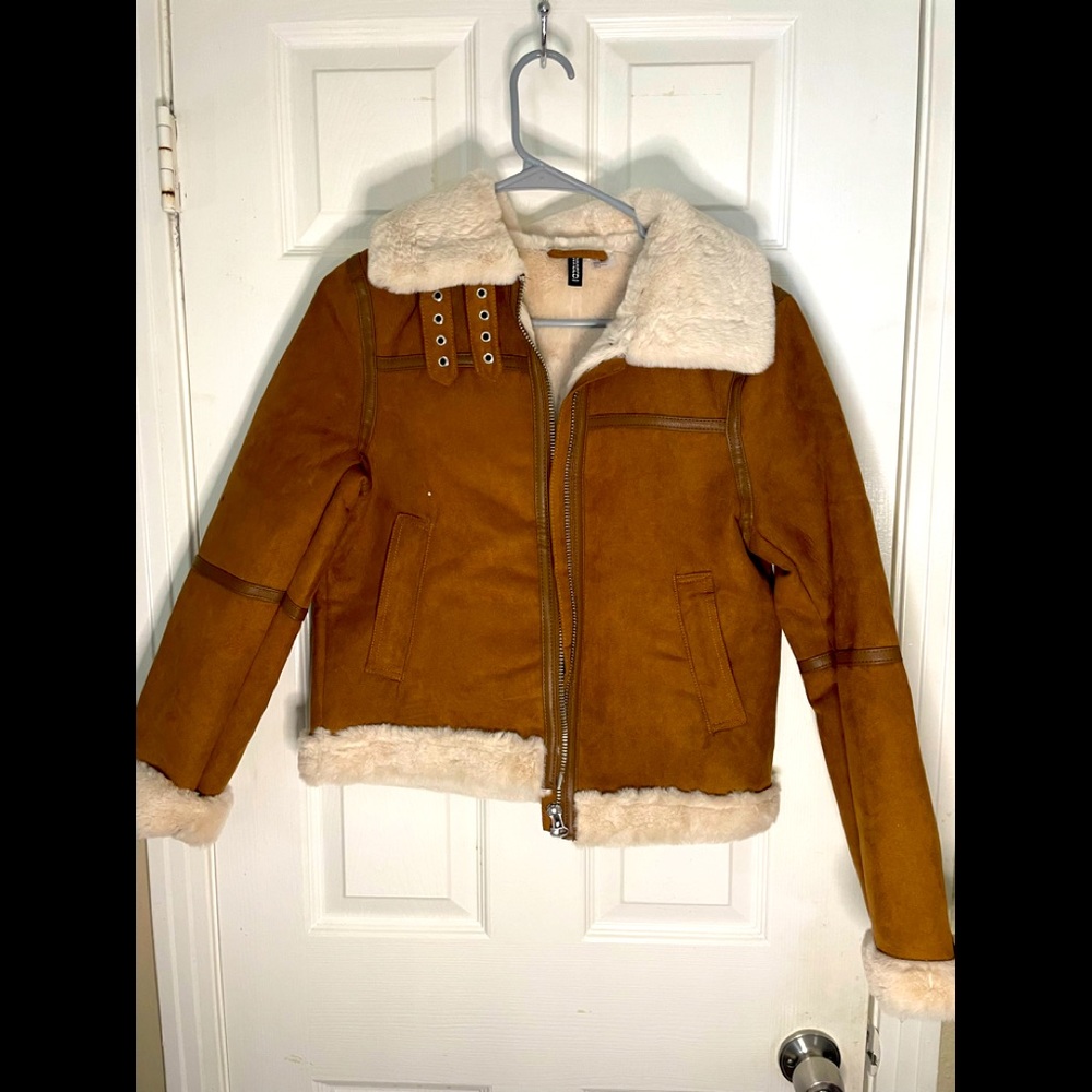 Brown “suede” jacket